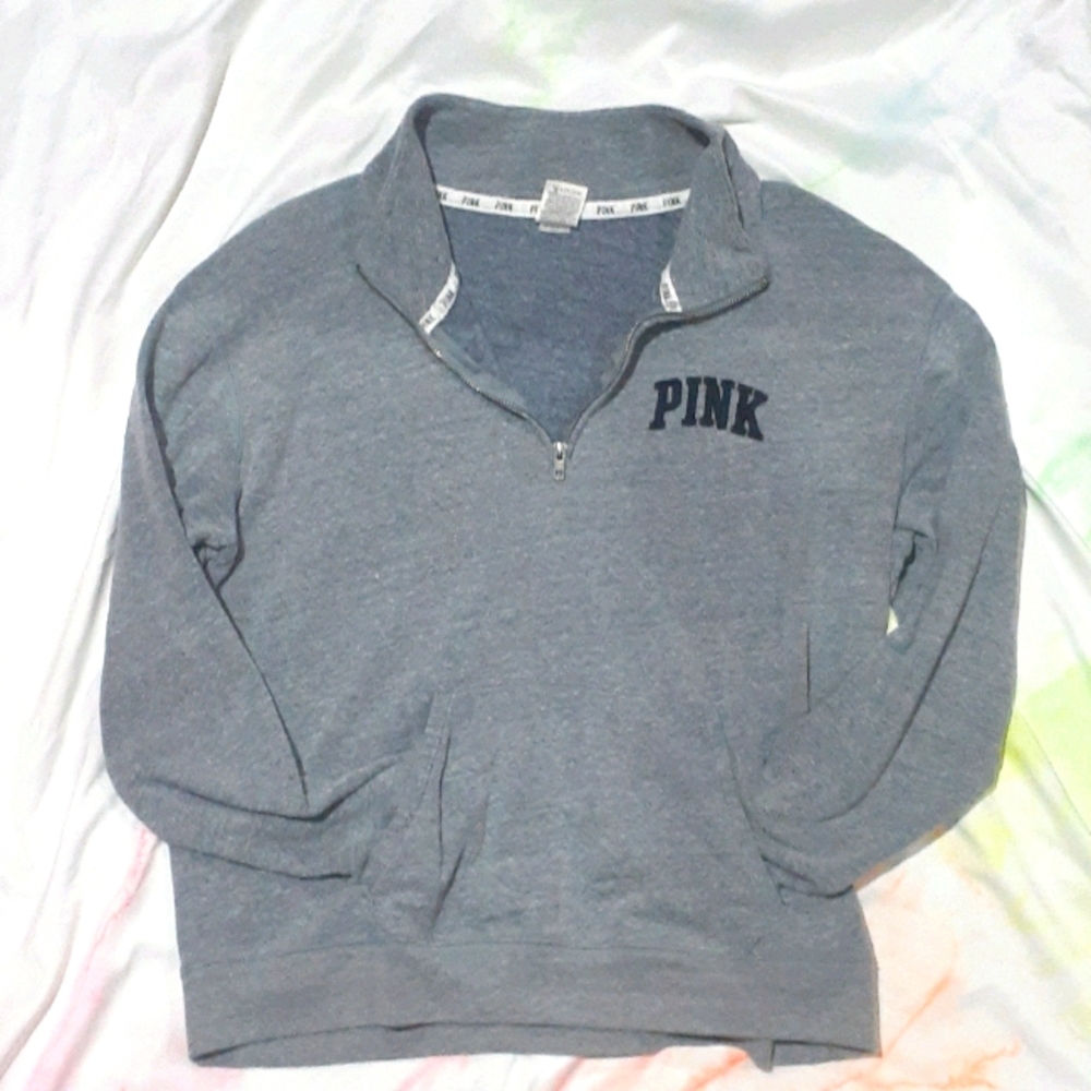 Pink Victoria's secret sweatshirt
